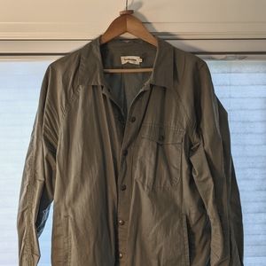 Taylor Stitch Lombardi Jacket in Olive Dry Wax - L (42)